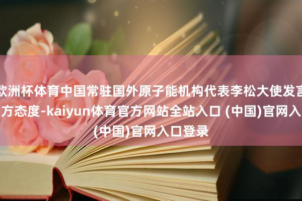 欧洲杯体育中国常驻国外原子能机构代表李松大使发言进展中方态度-kaiyun体育官方网站全站入口 (中国)官网入口登录