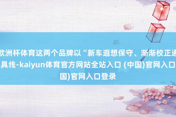 欧洲杯体育这两个品牌以“新车遐想保守、渐渐校正通盘家具线-kaiyun体育官方网站全站入口 (中国)官网入口登录