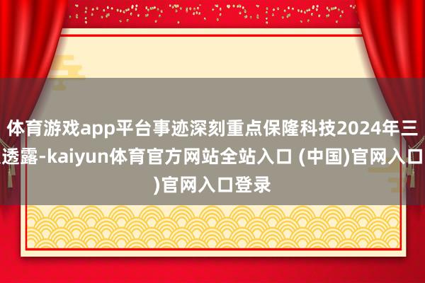 体育游戏app平台事迹深刻重点保隆科技2024年三季报透露-kaiyun体育官方网站全站入口 (中国)官网入口登录